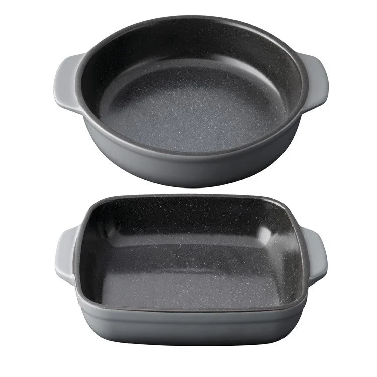 Gem Small Stoneware Bakeware Two-Piece Set