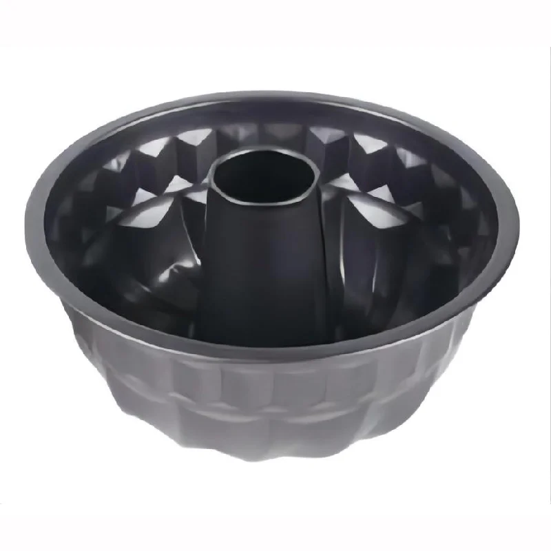 Professional Bundt Cake Pan Carbon Steel Non-Stick, Outer Φ9''