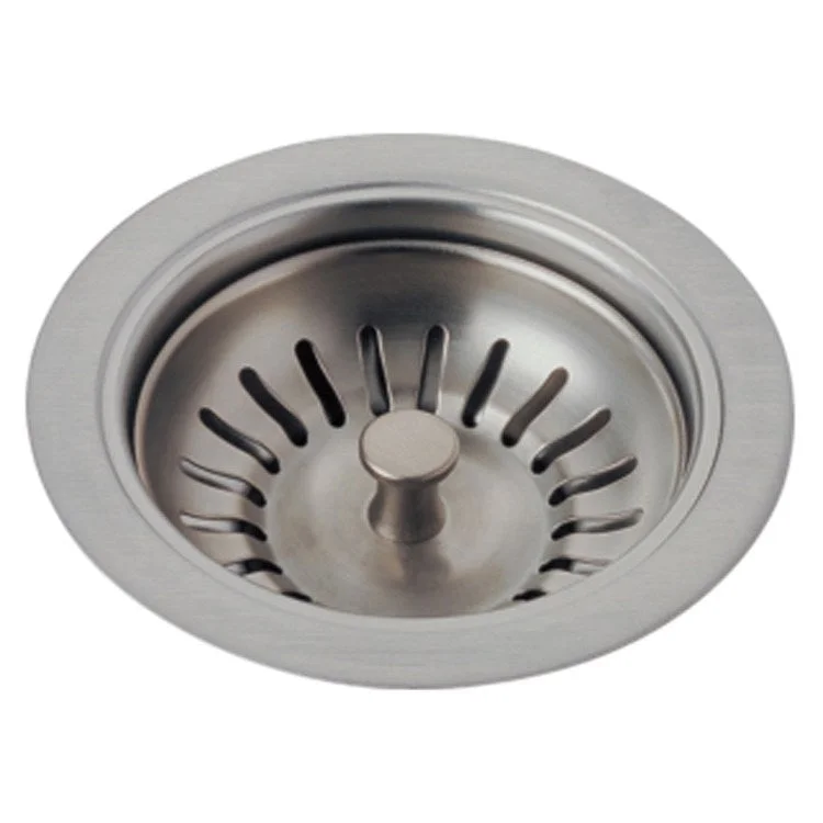 Flange and Basket Strainer for 3-1/2" Kitchen Sink Drains