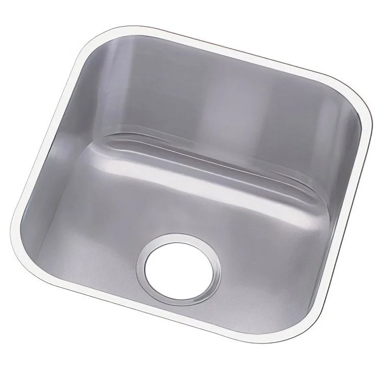 Kitchen Sink Dayton 16.5 x 18.25 Inch Single Bowl Soft Satin Undermount