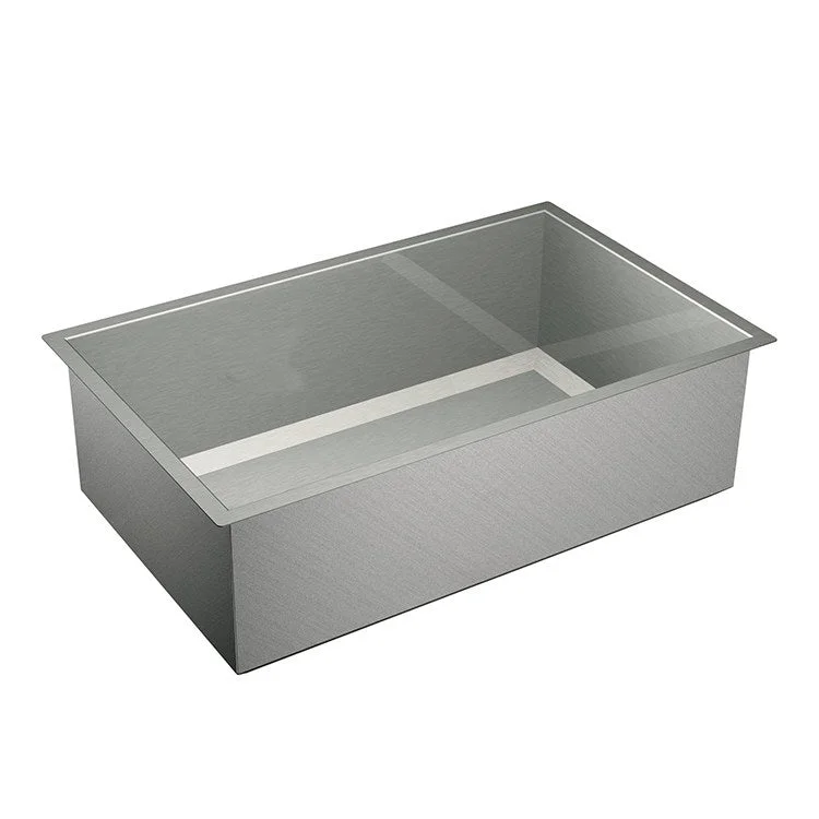 1600 Series 32" Single Bowl Stainless Steel Undermount Kitchen Sink