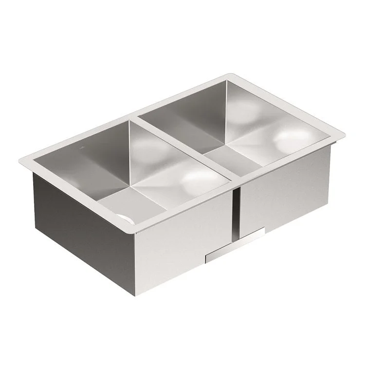 1800 Series 29-1/4" Double Bowl Stainless Steel Undermount Kitchen Sink