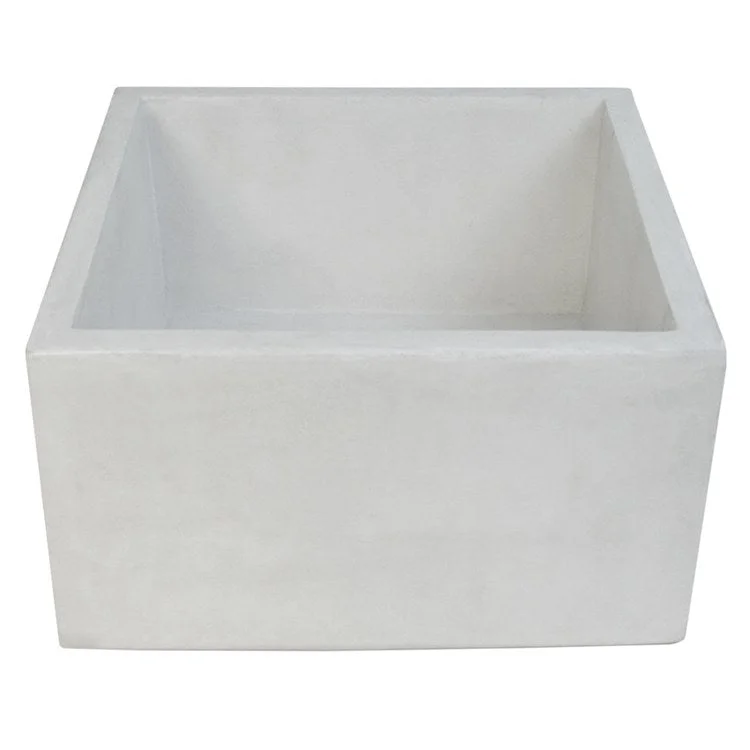 Ventana 15" Single Bowl NativeStone Square Bar/Prep Sink