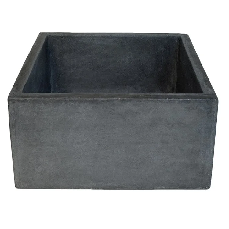 Ventana 15" Single Bowl NativeStone Square Bar/Prep Sink