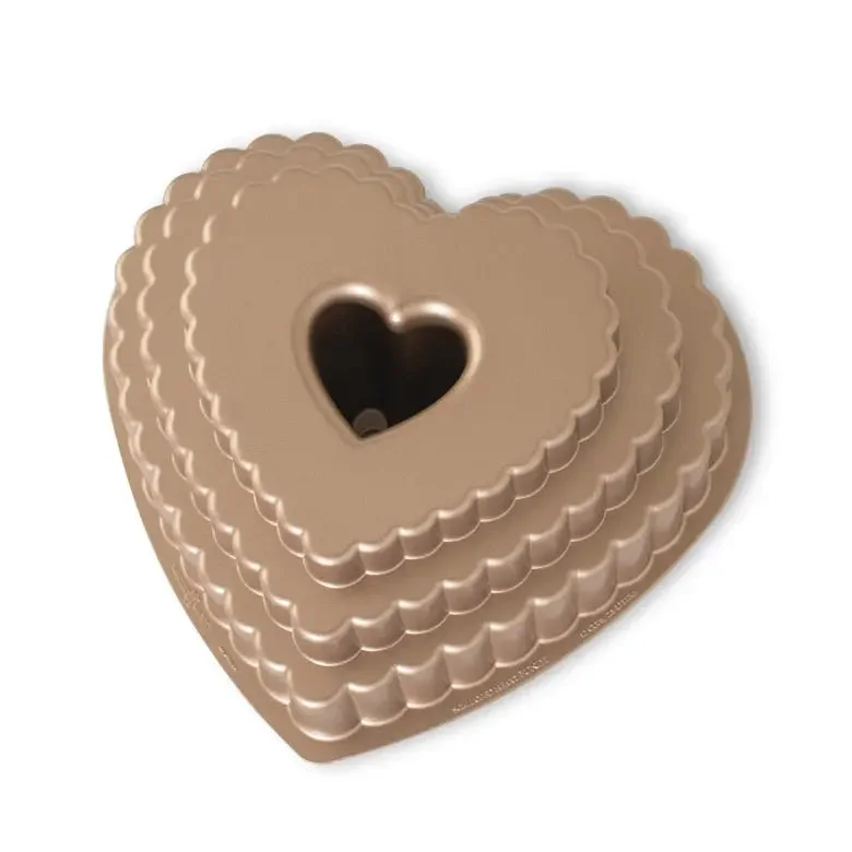 Nordic Ware Tiered Heart Bundt