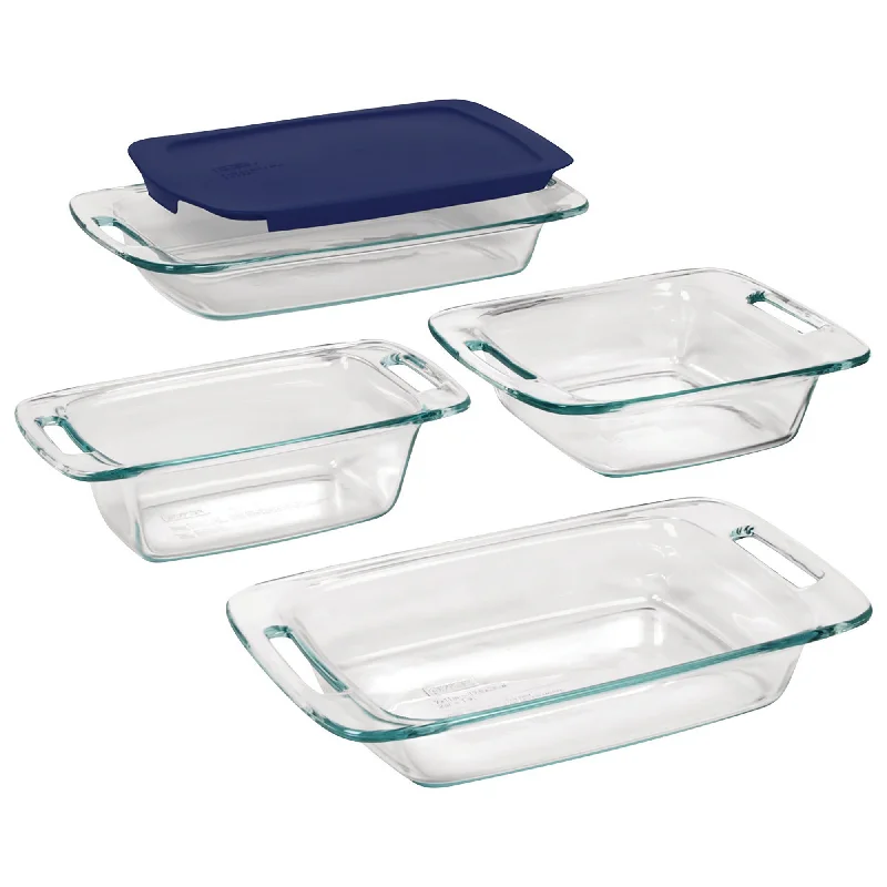 Pyrex Easy Grab 5pc Glass Bakeware Set