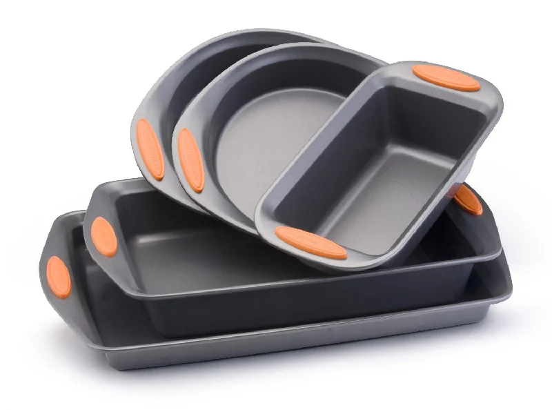 Rachael Ray 5pc Oven Lovin Bakeware Set - Orange