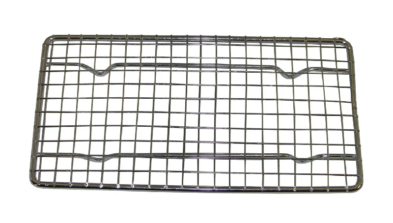 Professional Rectangular Chrome-Plated Wire Pan Grate